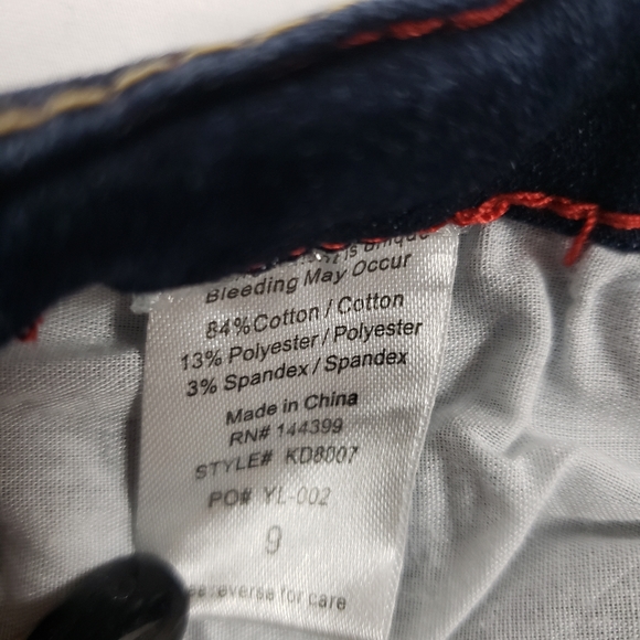 ❤️ Kingdom Jeans Juniors Style KD8007 Inseam 30" - Picture 5 of 8